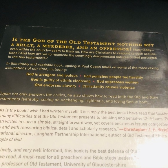 👀4/$25 Paul Copan
Is God a Moral Monster? Making Sense of the Old Testament God - Picture 2 of 6